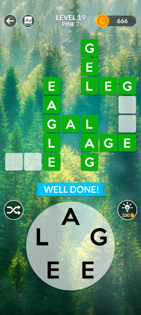 step 6: E-A-G-L-E