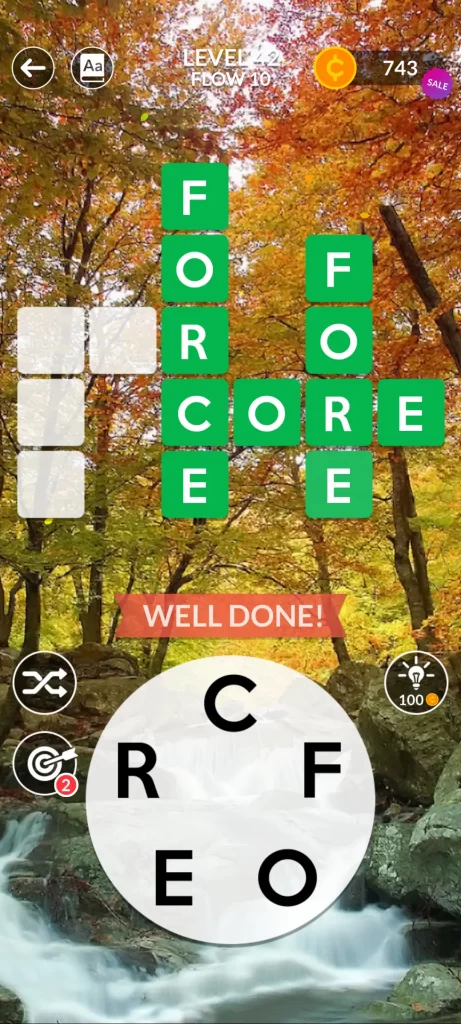 step 3: F-O-R-E