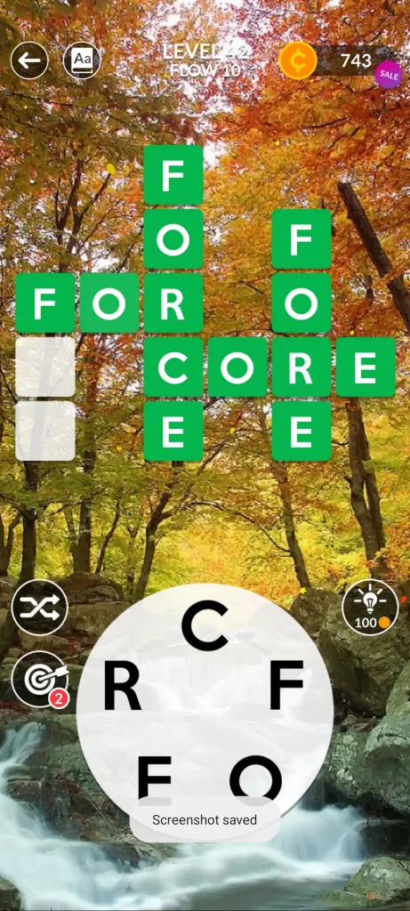 step 4: F-O-R