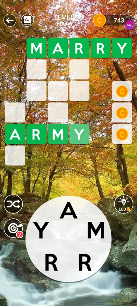 step 2: A-R-M-Y