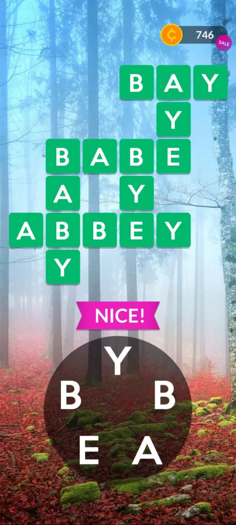 Wordscapes Level 50 Answers