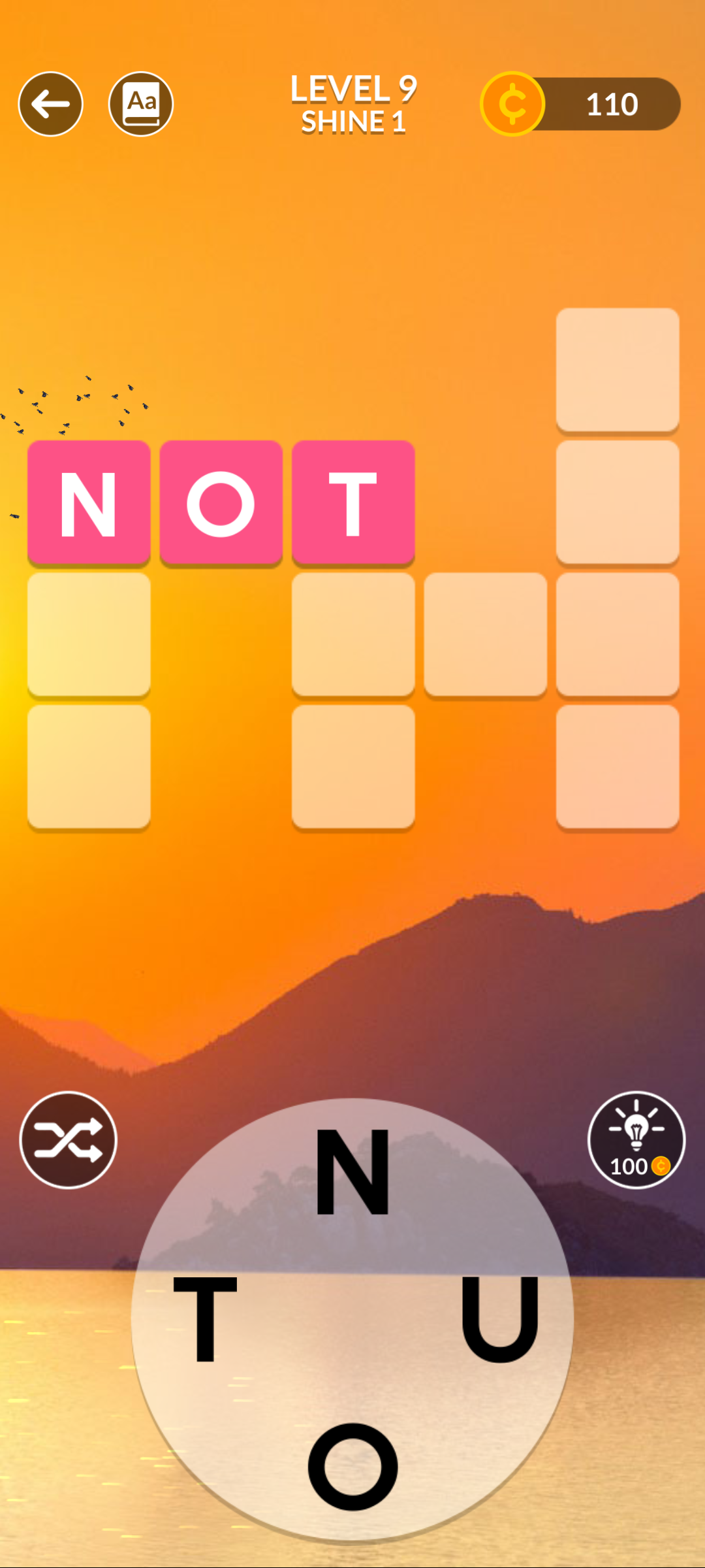 wordscapes level 9