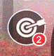 bullseye button