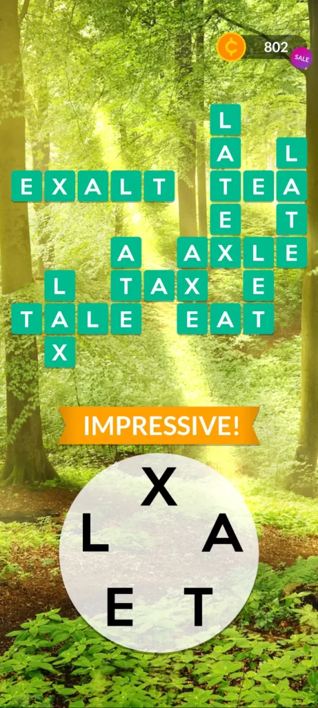 Wordscapes Level 72 Answers