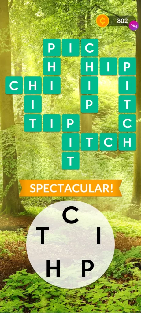 Wordscapes Level 73 Answers