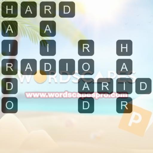 Wordscapes Level 1607 Answers [White 7, Frost]