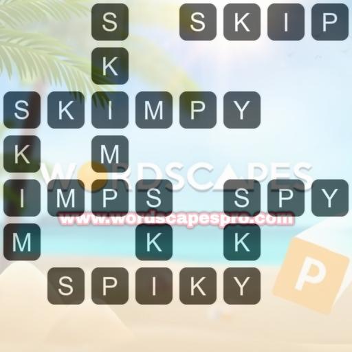 Wordscapes Level 218 Answers [Cloud 10, Sky]