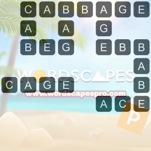 Wordscapes Level 719 Answers [Green 15, Jungle]