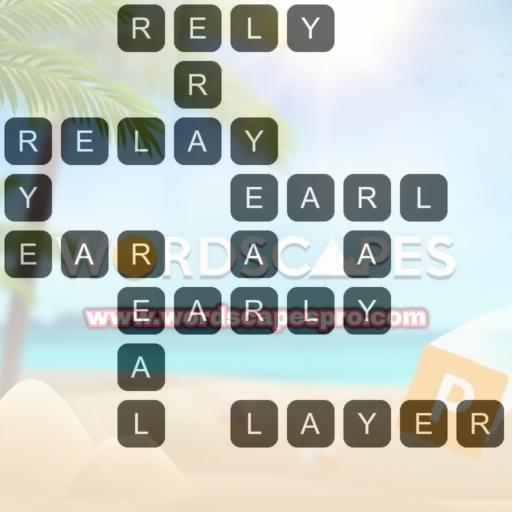 Wordscapes Level 80 Answers [Life 16, Forest]