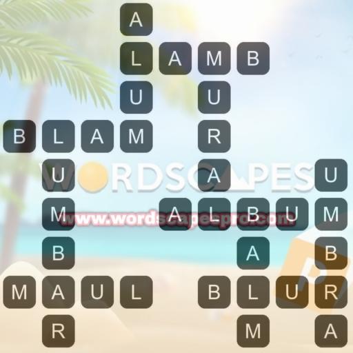 Wordscapes Level 842 Answers [Storm 10, Ocean]