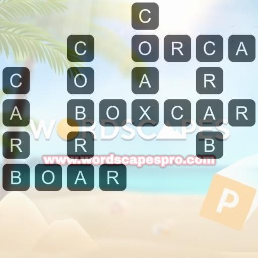 Wordscapes Level 895 Answers [Sail 15, Field]