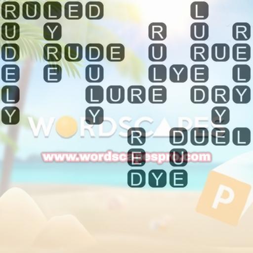 Wordscapes Level 2665 Answers [Beach 9, Lagoon]