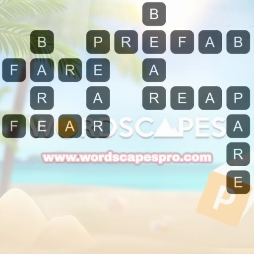Wordscapes Level 2669 Answers [Beach 13, Lagoon]