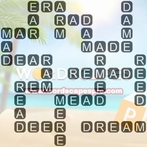 Wordscapes Level 2670 Answers [Beach 14, Lagoon]