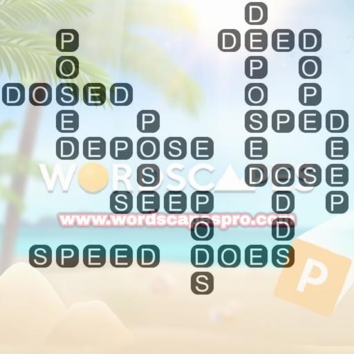 Wordscapes Level 2672 Answers [Beach 16, Lagoon]