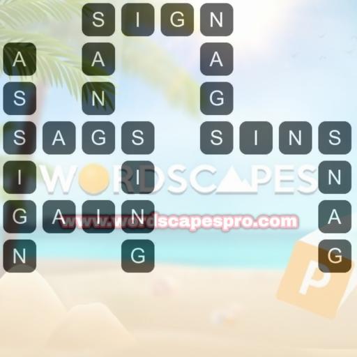 Wordscapes Level 3135 Answers [Field 15, Rows]