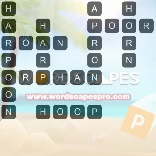 Wordscapes Level 4215 Answers [ Pass 7, Ravine]