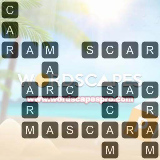 Wordscapes Level 5385 Answers [ Crest 9, High Seas]